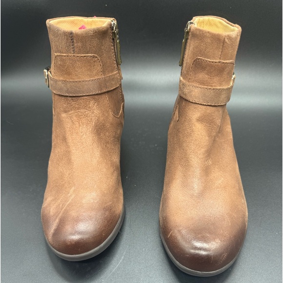 Dansko Cagney Ankle Bootie Brown - Picture 2 of 11